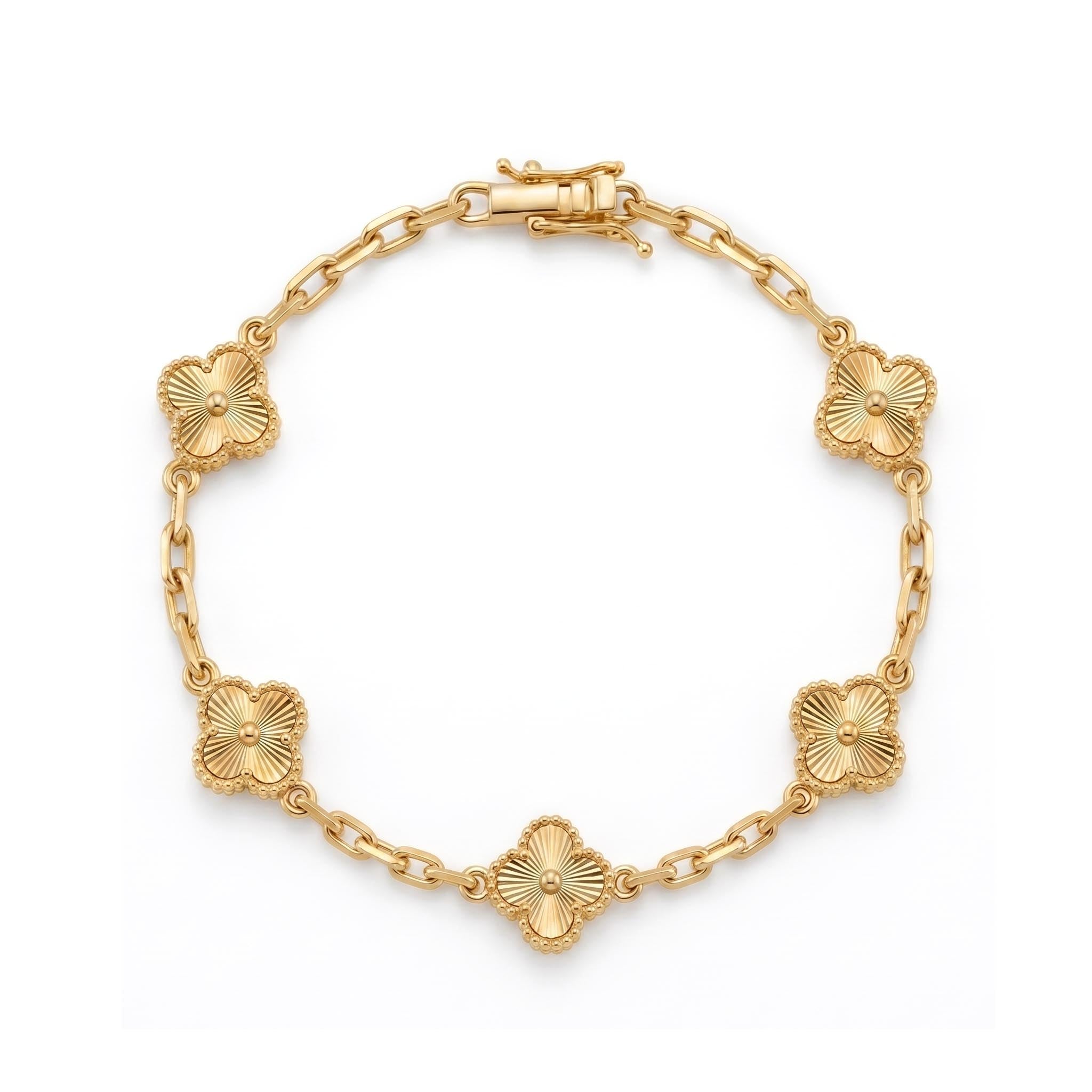 Pulsera Alhambra Trébol - Oro 18K