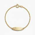 Esclava Kids Mariposa- Oro 18k