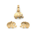 Set Elefantes - Oro 18K