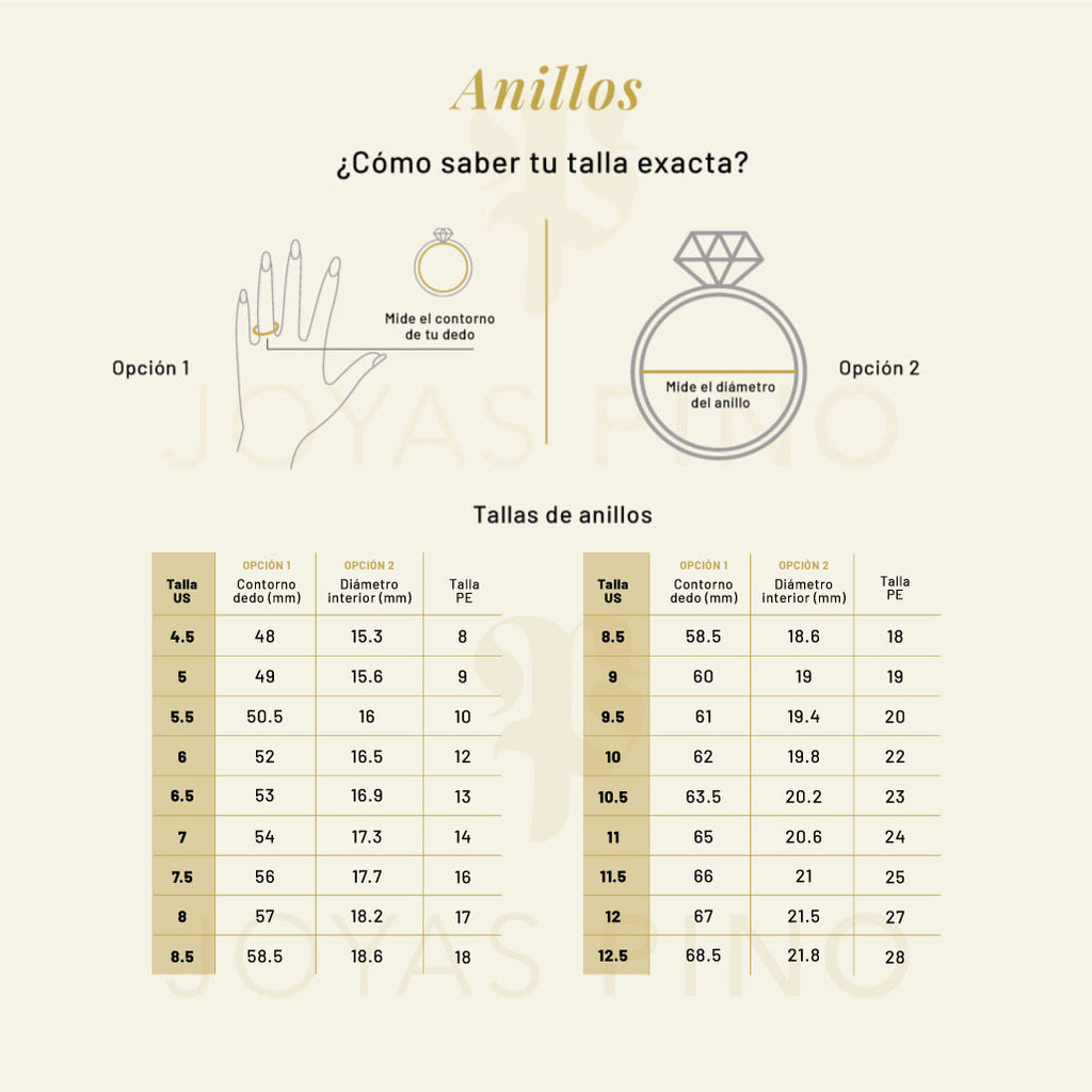 Anillo Chevalier Dintel - Plata 950