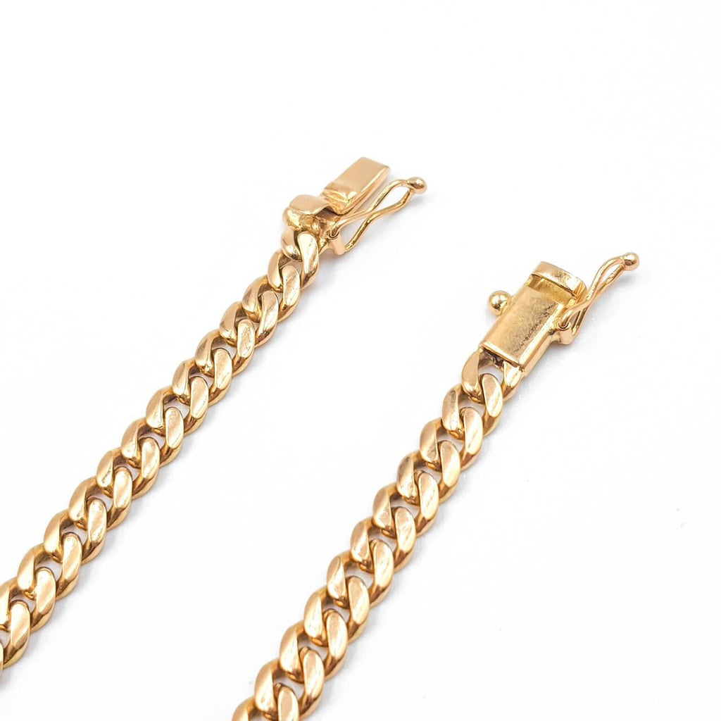 Pulsera Lomo de corvina - Oro 18k