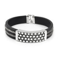 Pulsera de Caucho 1 - Plata 925/950