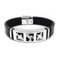 Pulsera de Cuero 2 - Plata 925/950