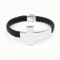 Pulsera de Cuero 5 - Plata 925/950