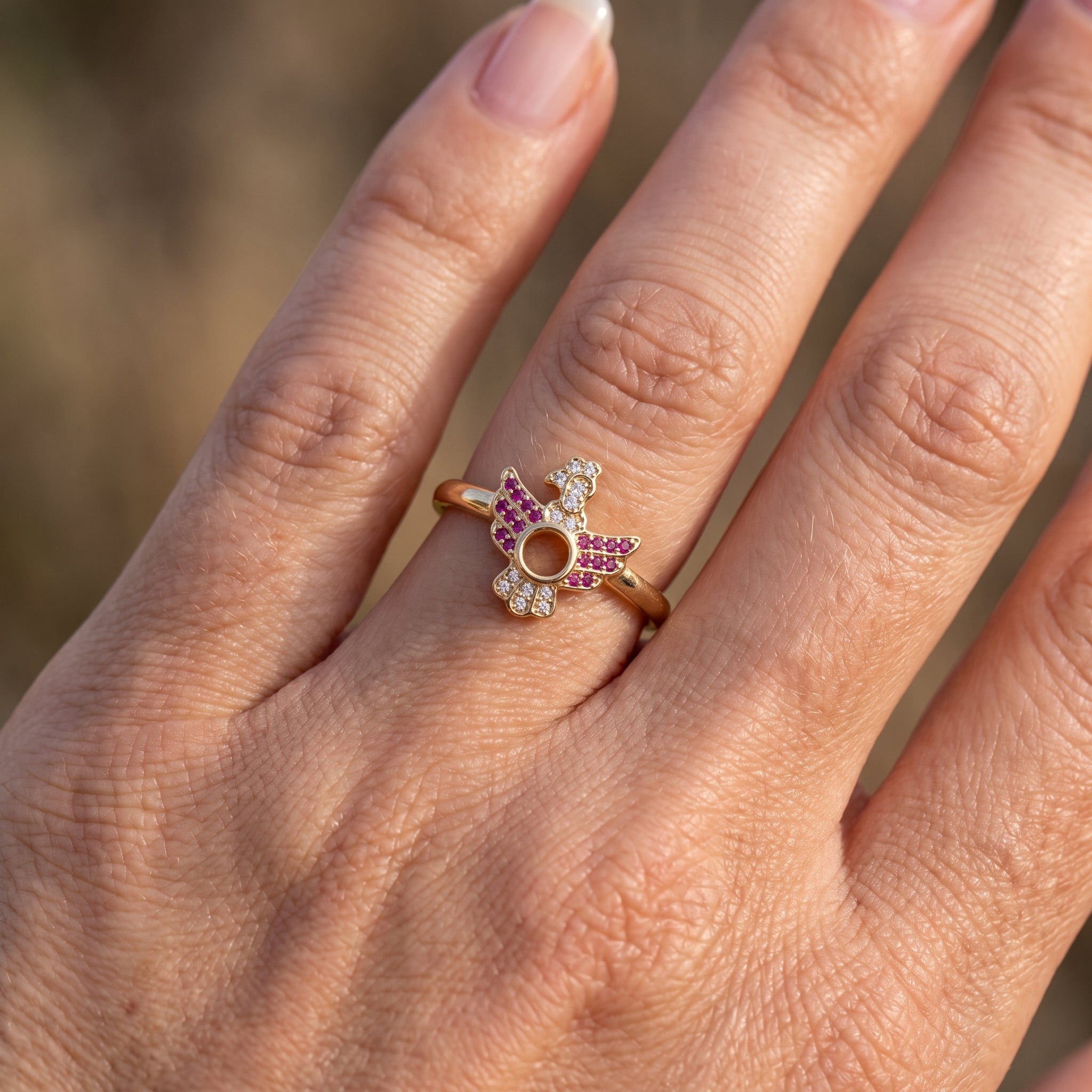 Anillo Cóndor - Oro 18k