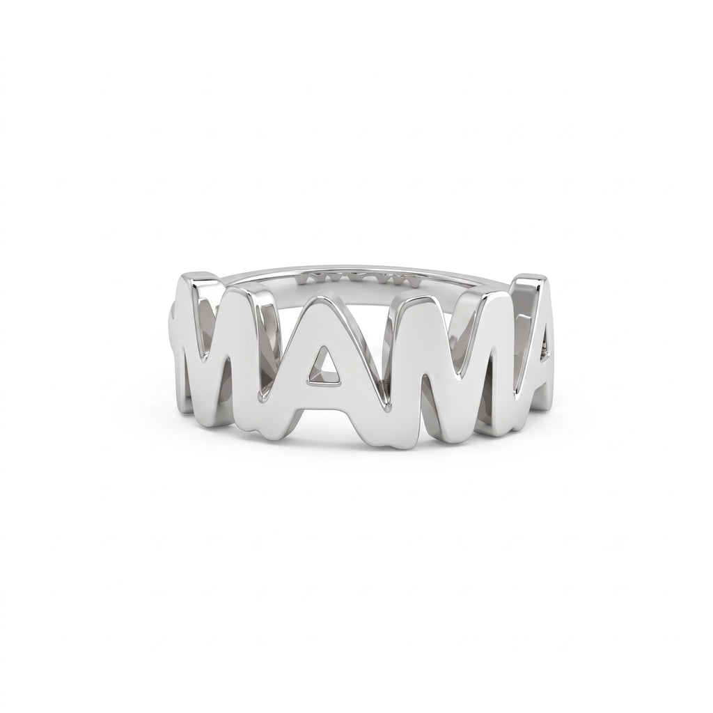 Anillo mamá - Plata 950