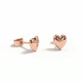 Pendientes de corazón - Oro 18K