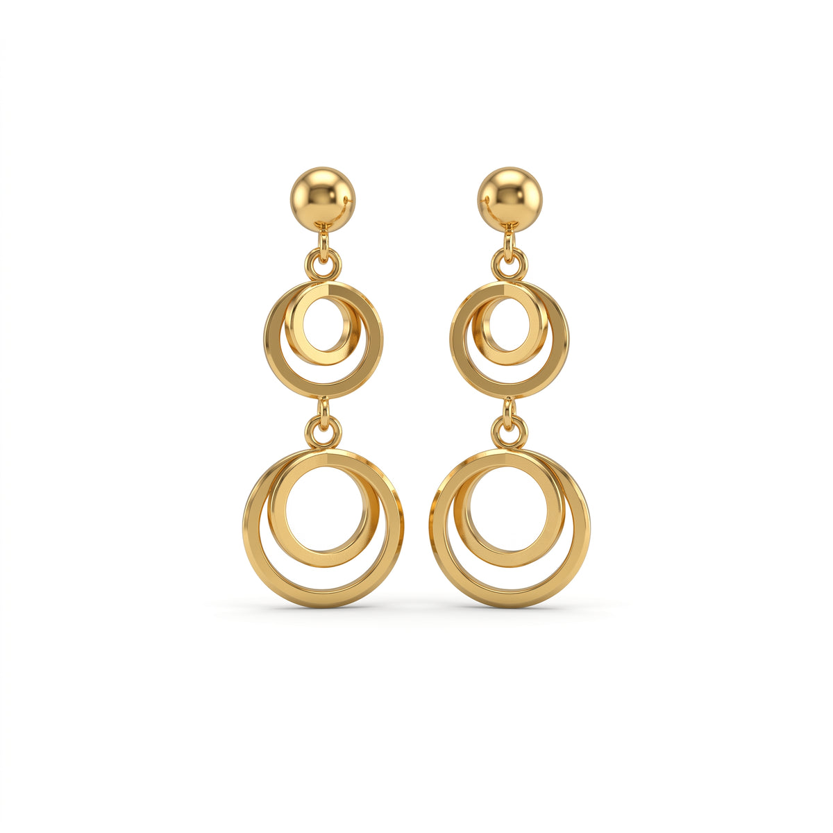 Aretes Emberly - Oro 18K