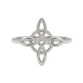 Anillo de titanio y plata 950