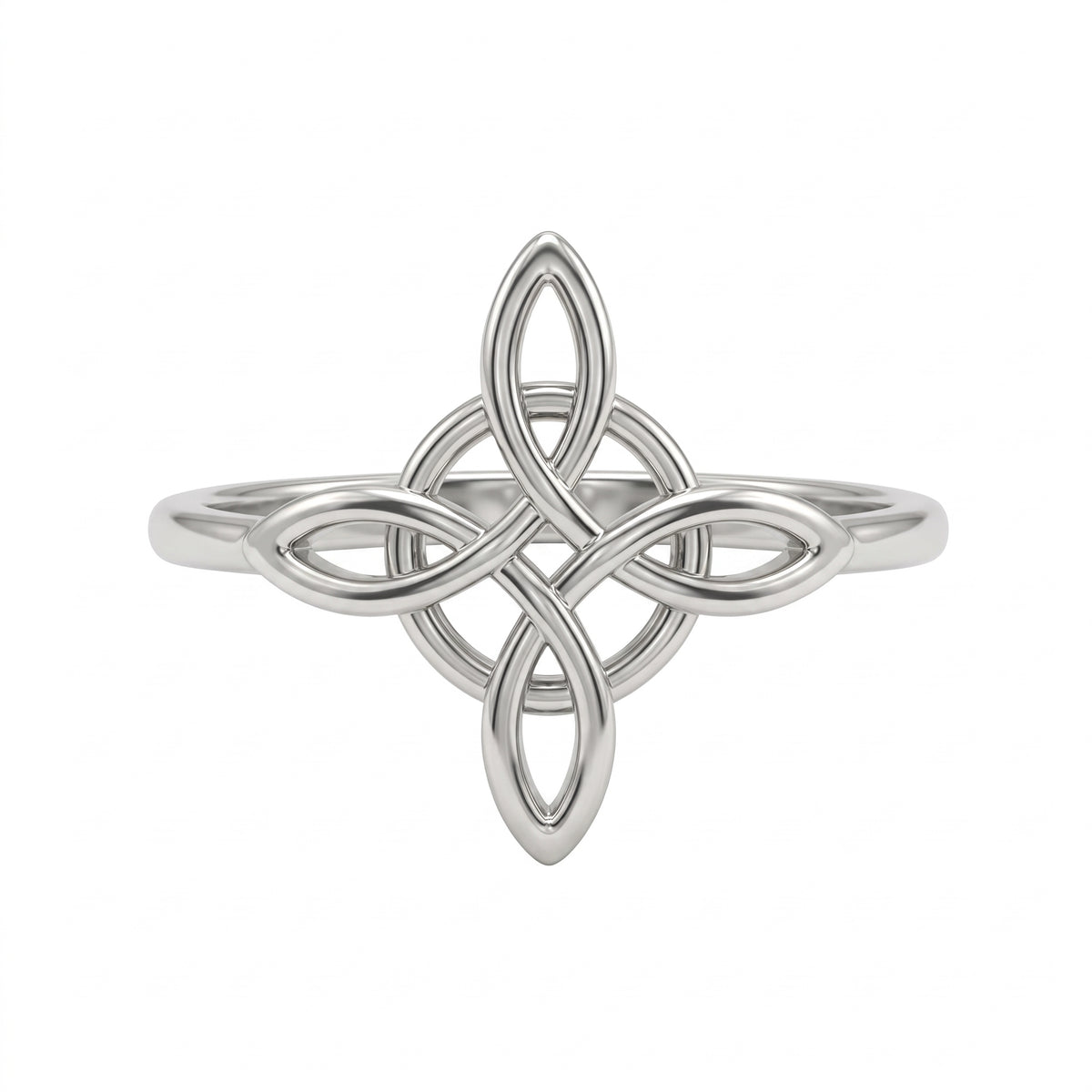 Anillo de titanio y plata 950