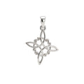 Dije Trébol Light - Plata 925