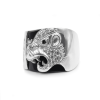 Anillo Leopardo Caballero-Plata 950