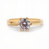 Anillo de compromiso V7 – Oro 18K