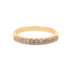 Anillo Medio Riviere II – Oro 18k