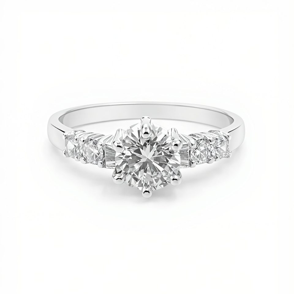 Anillo de Compromiso Y7 - Plata 950