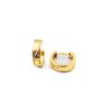 Argollas Wavy – Oro 18K