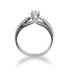 Anillo De Compromiso Diamanti – Oro Blanco 18k