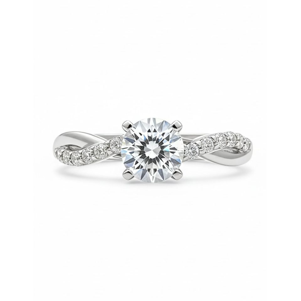 Anillo de Compromiso Y12 - Plata 950