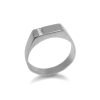 Anillo Chevalier Slim – Plata 950