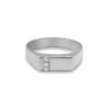 Anillo Chevalier Slim – Plata 950