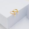 Argollas Perla – Oro 18k