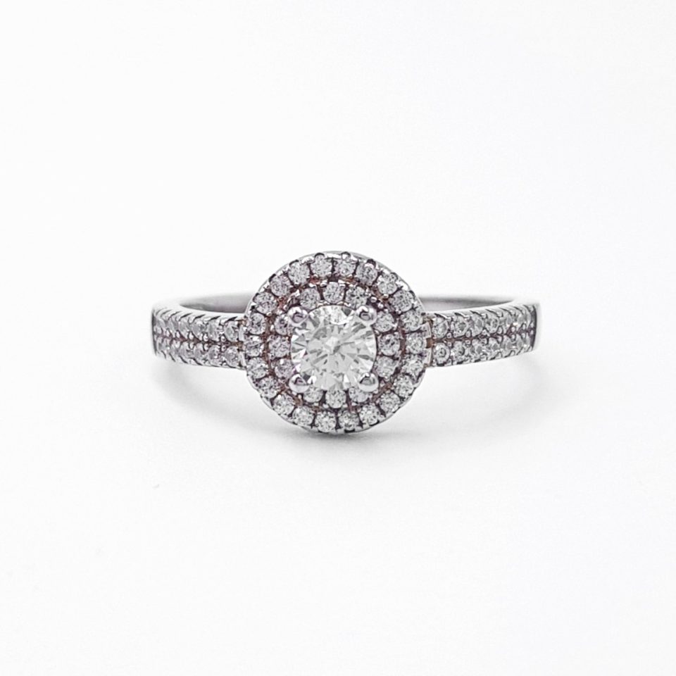 Anillo De Compromiso V43 - Plata 925