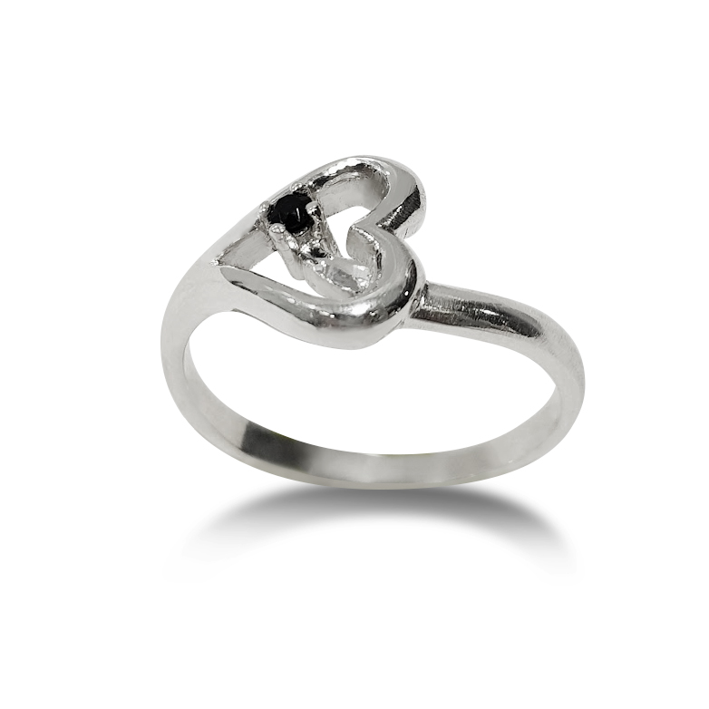Anillo Corazón - Plata 950