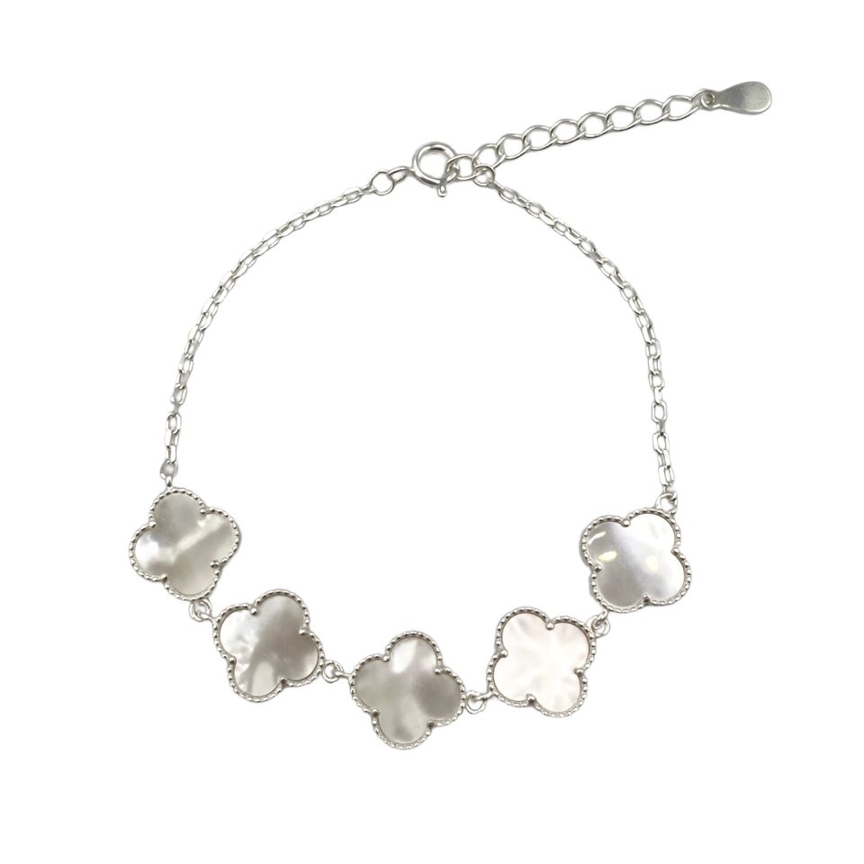 Pulsera Alhambra Nácar - Plata 950