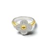Anillo Alhambra – Plata 950/ Oro 18K