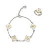 Anillo Alhambra – Plata 950/ Oro 18K