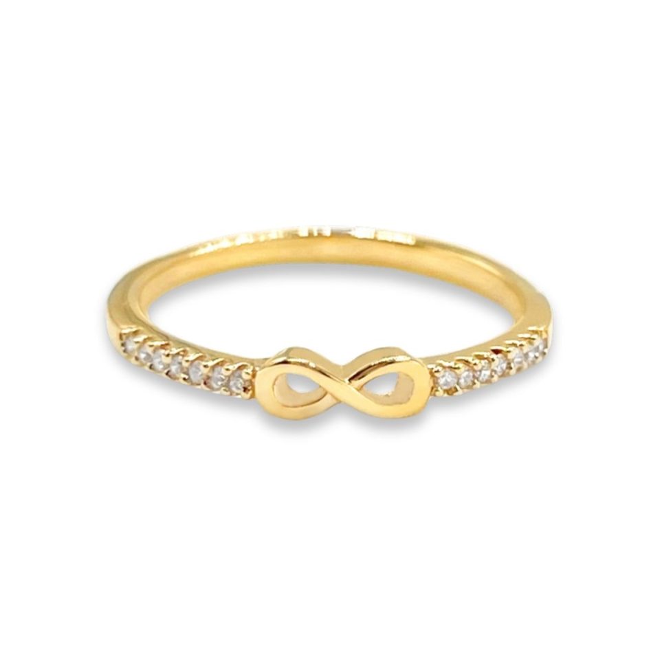 Anillo Infinity Love - Oro 18K