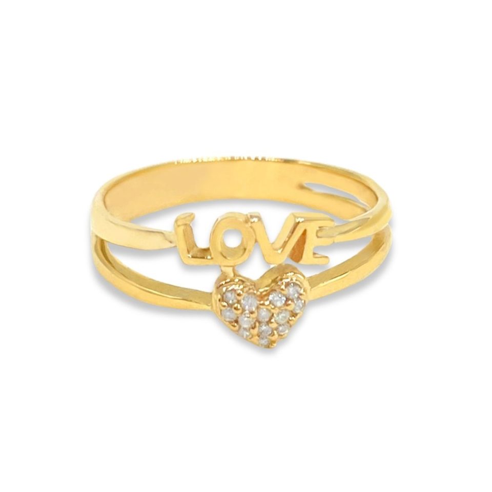 Anillo Love - Oro 18K