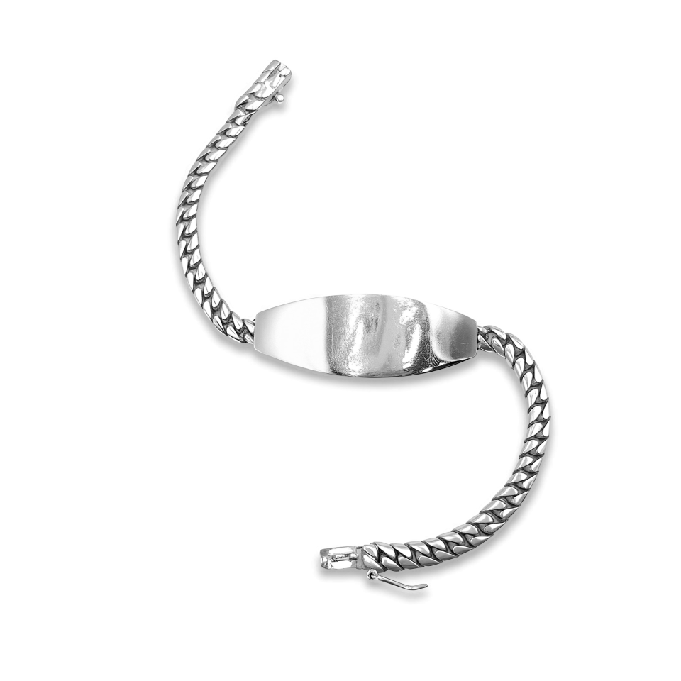Esclava Elegancia Oval - Plata 950