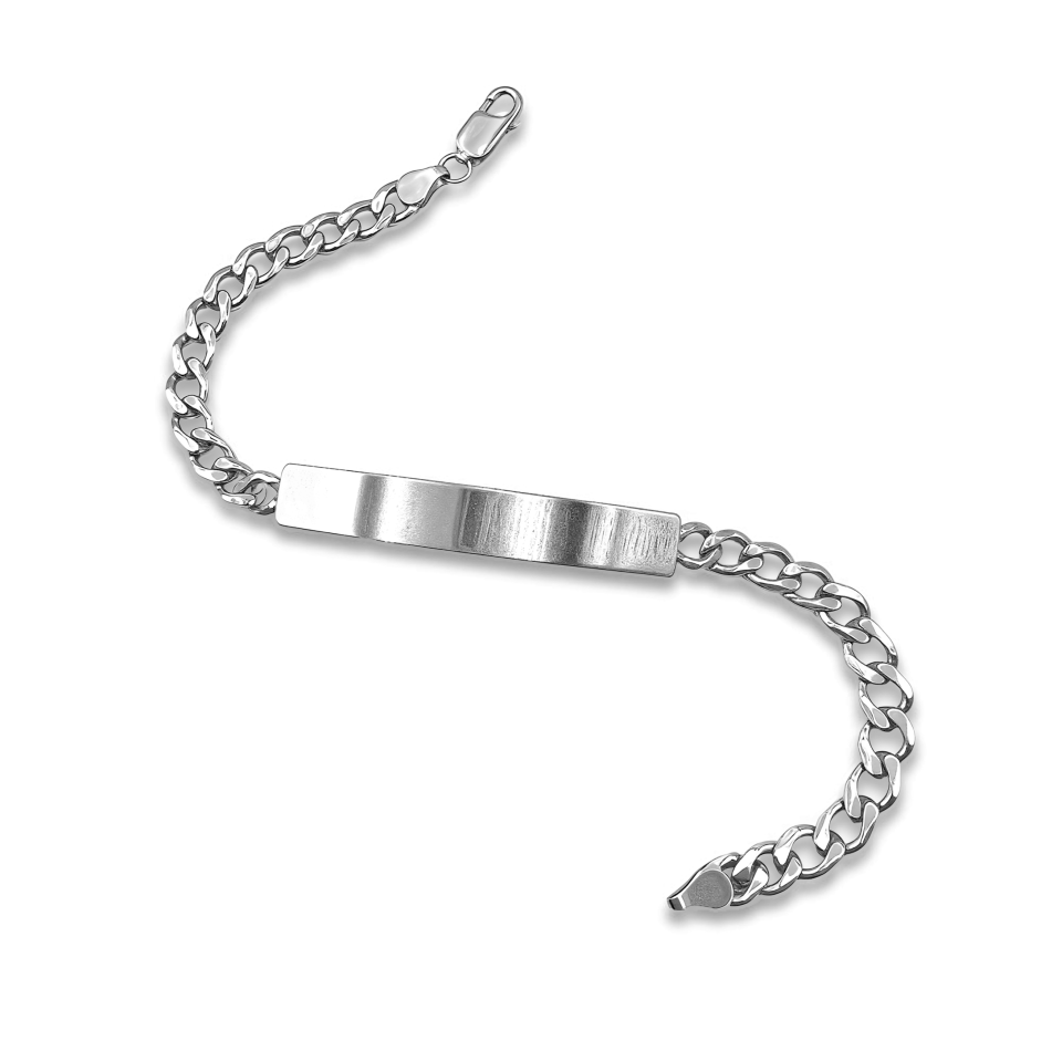 Esclava Alpha Recta - Plata 950