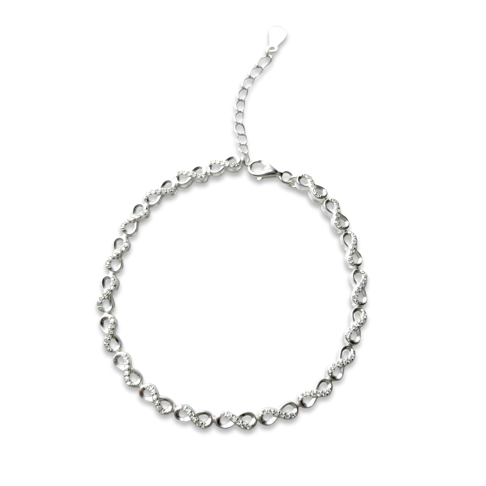 Pulsera  Infinto Glam - Plata 925