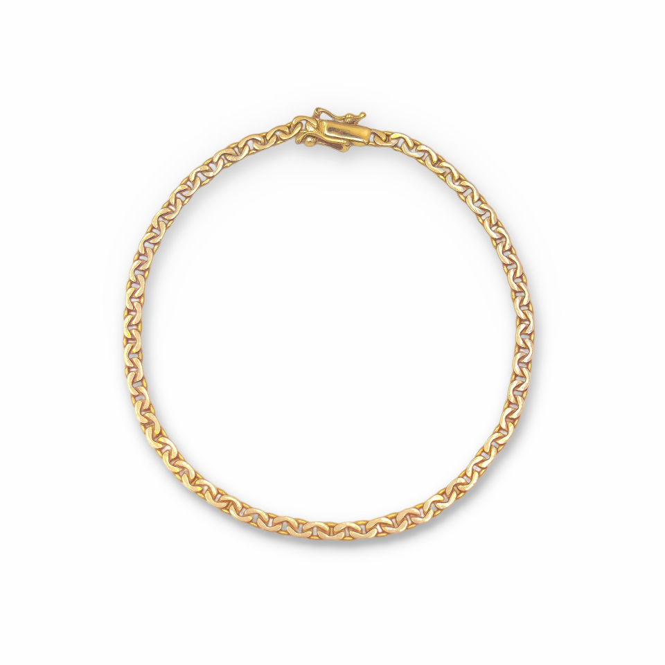 Pulsera Marina Slim - Oro 18k