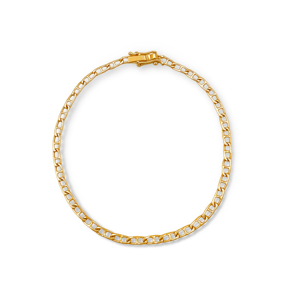 Pulsera Barbados Slim - Oro 18K