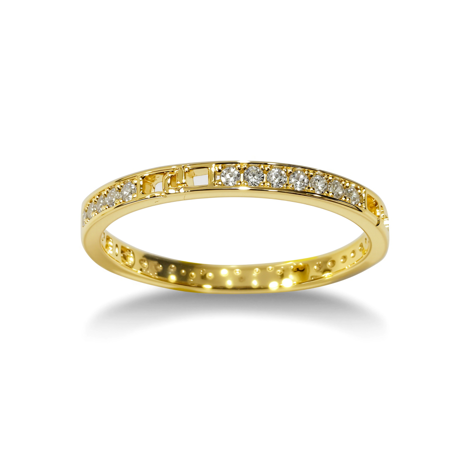 Anillo Brillo Eterno - Oro 18K