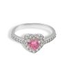 Anillo Amour Rosé – Plata 925/950