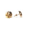 Aretes Nudo 2 – Oro 18K