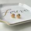 Aretes Nudo 2 – Oro 18K