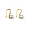 Aretes Perla Real – Oro 18k