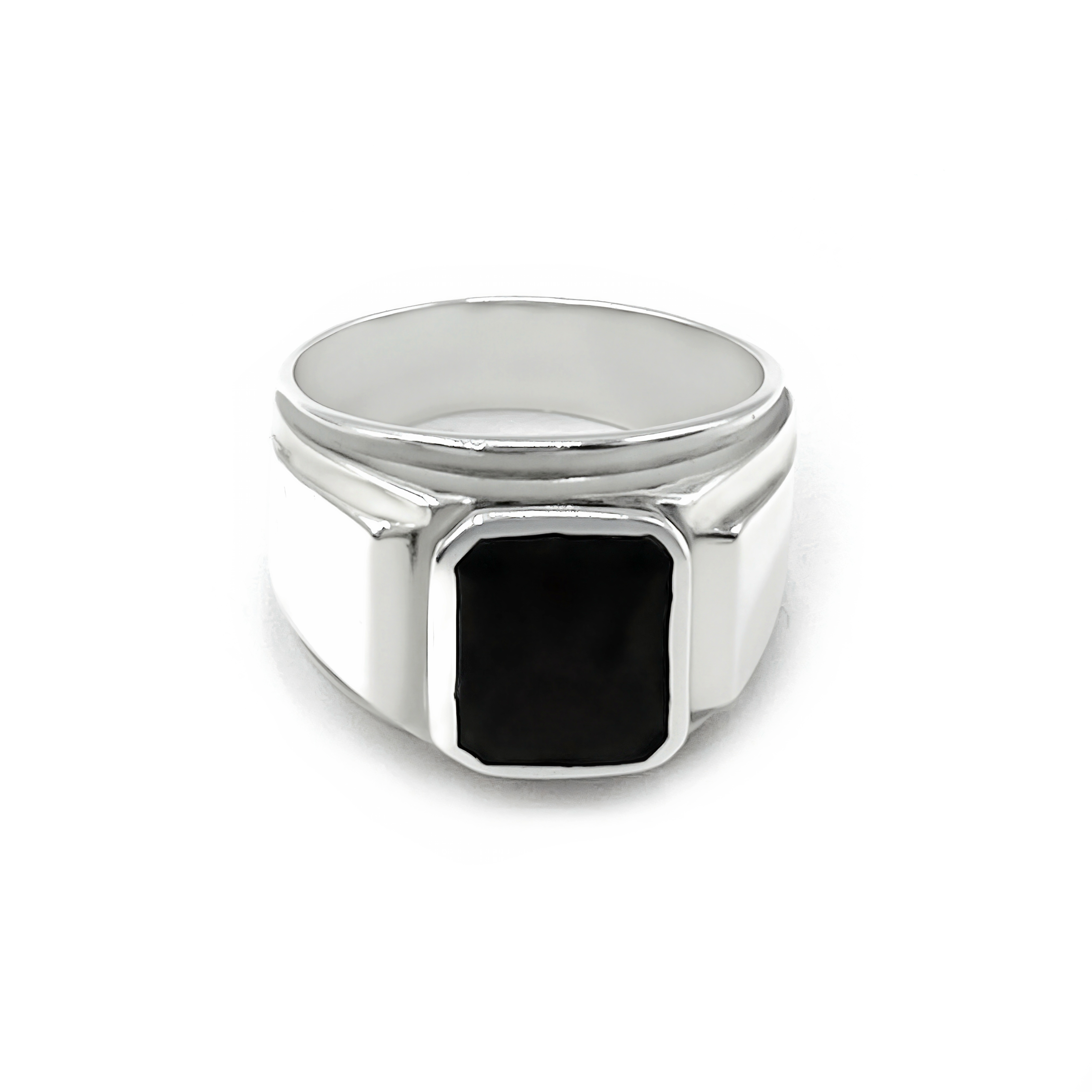 Anillo Ébano - Plata 950