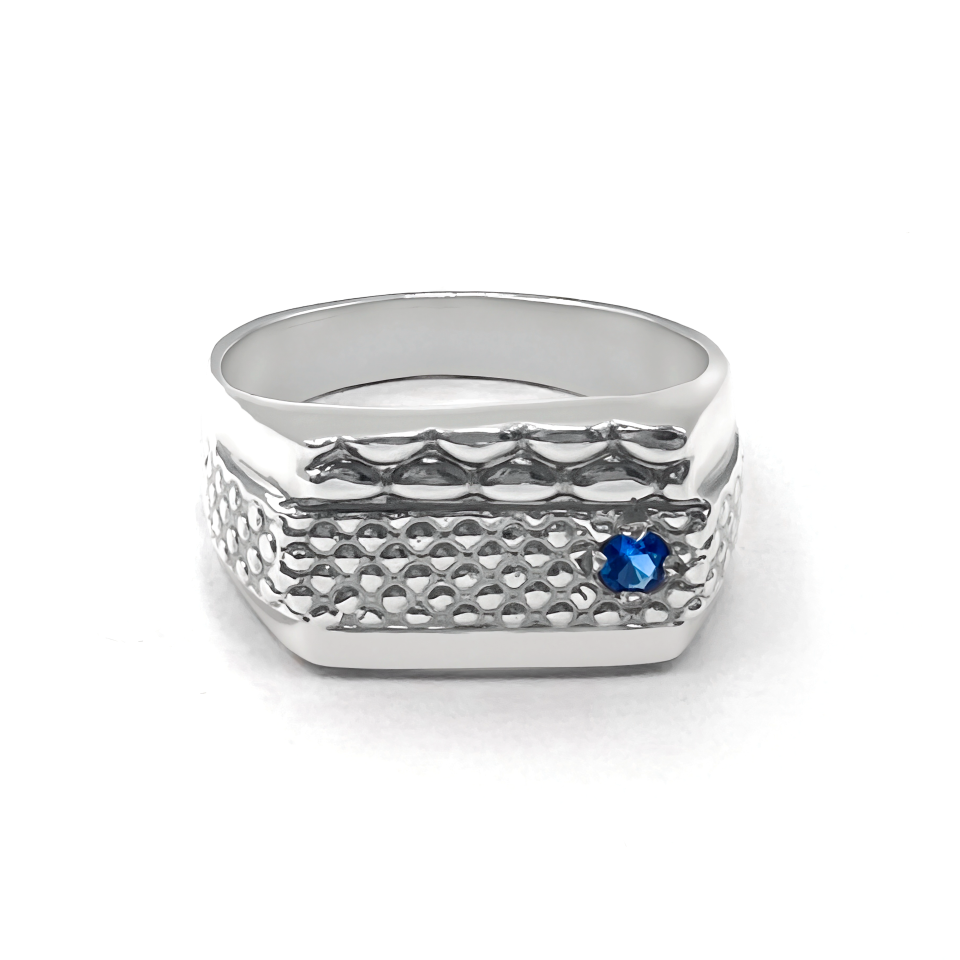 Anillo Guardia - Plata 950