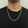 Cadena Entorchada – Oro 18K