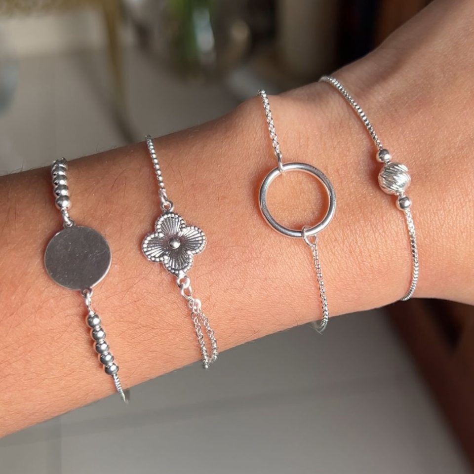 Pulseras variadas 05 - Plata 925