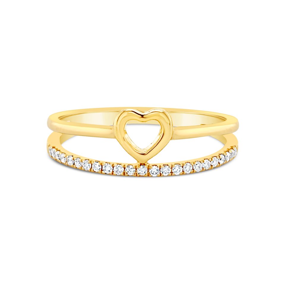 Anillo Corazón Eterno - Oro 18K