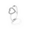 Anillo Cristal Love – Plata 950